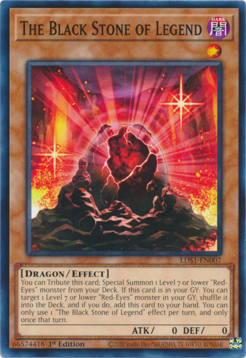 The Black Stone of Legend [LDS1-EN007] Common | Devastation Store