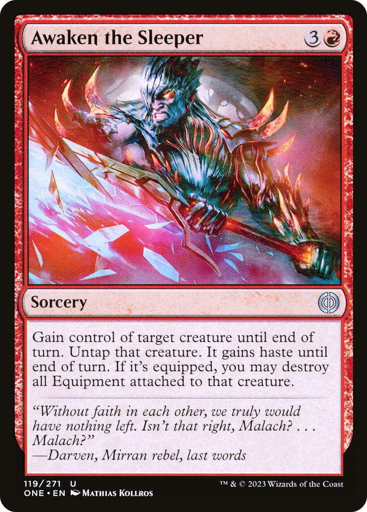 Awaken the Sleeper [Phyrexia: All Will Be One] | Devastation Store