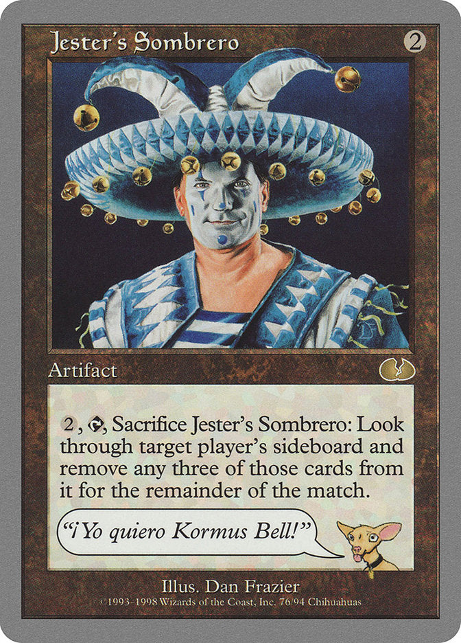 Jester's Sombrero [Unglued] - Devastation Store | Devastation Store