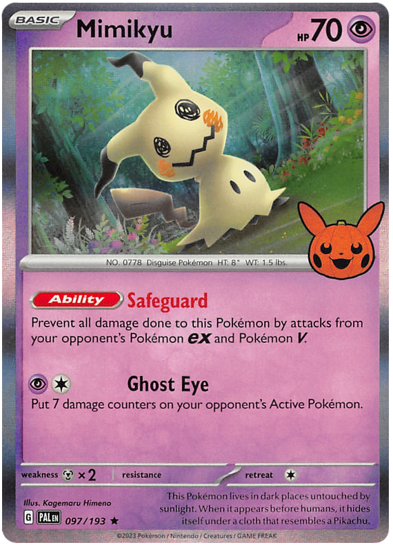 Mimikyu (097/193) [Trick or Trade 2023] | Devastation Store