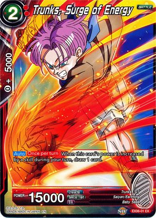 Trunks, Surge of Energy [EX06-01] | Devastation Store