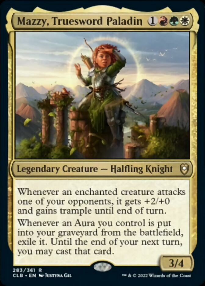 Mazzy, Truesword Paladin [Commander Legends: Battle for Baldur's Gate] | Devastation Store