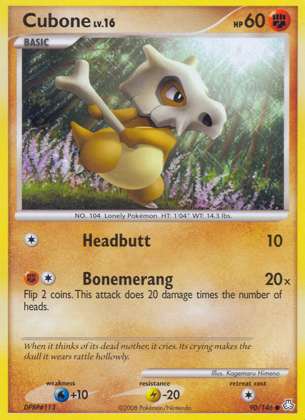 Cubone (90/146) [Diamond & Pearl: Legends Awakened] | Devastation Store