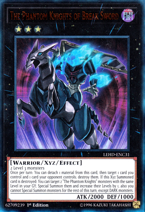 The Phantom Knights of Break Sword [LEHD-ENC31] Ultra Rare | Devastation Store