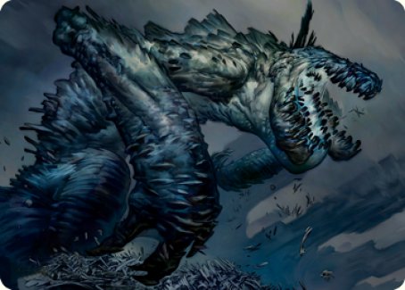 Necrogoyf Art Card [Modern Horizons 2 Art Series] | Devastation Store