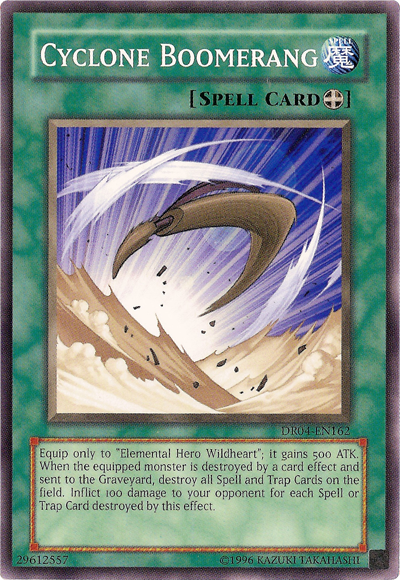 Cyclone Boomerang [DR04-EN162] Common | Devastation Store