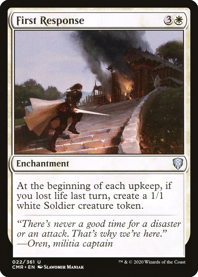 First Response [Commander Legends] | Devastation Store