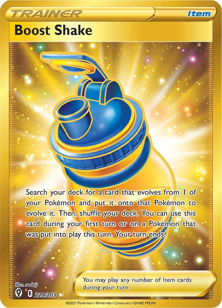 Boost Shake (229/203) [Sword & Shield: Evolving Skies] | Devastation Store