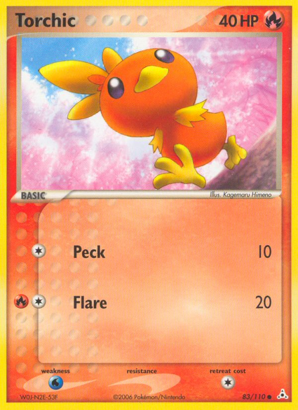 Torchic (83/110) [EX: Holon Phantoms] | Devastation Store