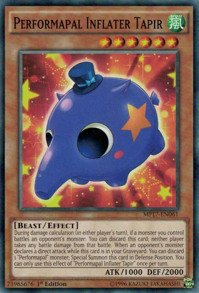 Performapal Inflater Tapir [MP17-EN061] Common | Devastation Store