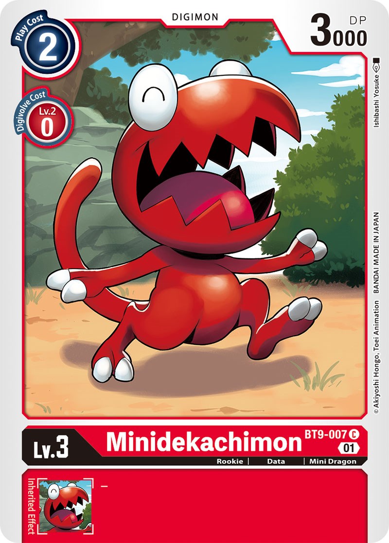 Minidekachimon [BT9-007] [X Record] | Devastation Store