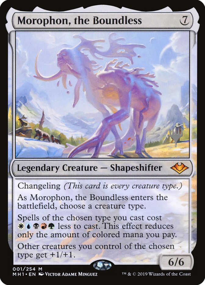 Morophon, the Boundless (Promo Pack) [Modern Horizons Promos] | Devastation Store