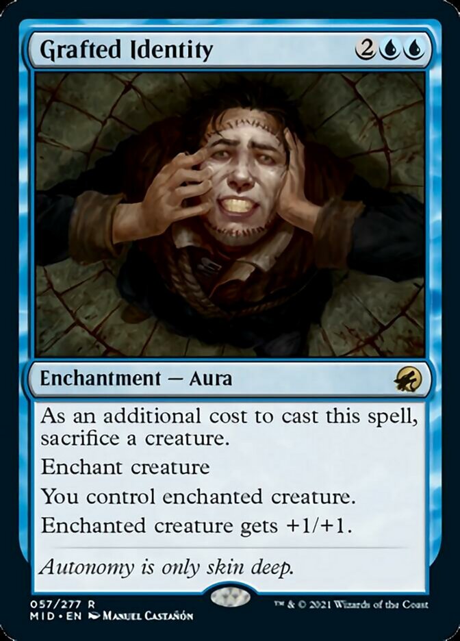 Grafted Identity [Innistrad: Midnight Hunt] | Devastation Store