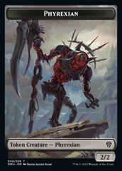 Phyrexian // Stangg Twin Double-sided Token [Dominaria United Tokens] | Devastation Store