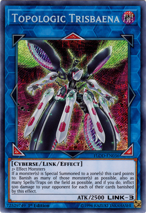 Topologic Trisbaena [FLOD-EN036] Secret Rare | Devastation Store