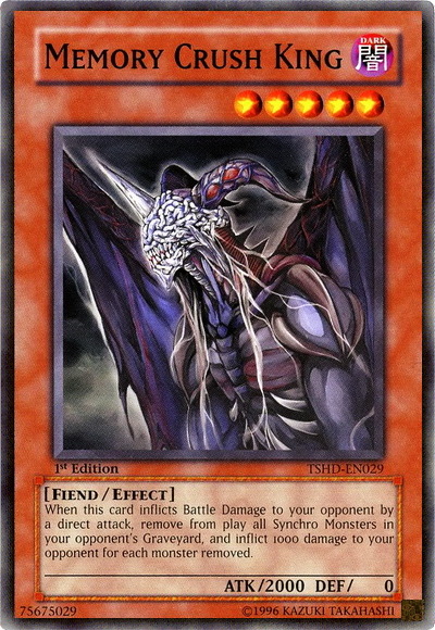 Memory Crush King [TSHD-EN029] Common | Devastation Store