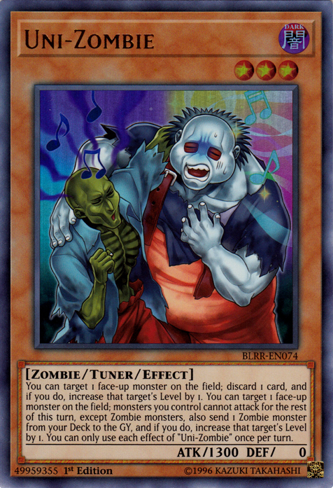 Uni-Zombie [BLRR-EN074] Ultra Rare | Devastation Store