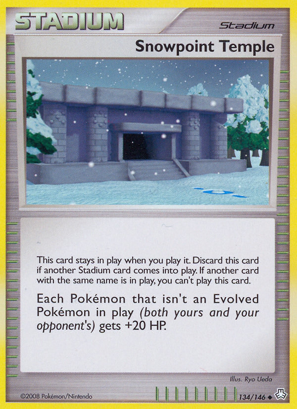Snowpoint Temple (134/146) [Diamond & Pearl: Legends Awakened] | Devastation Store