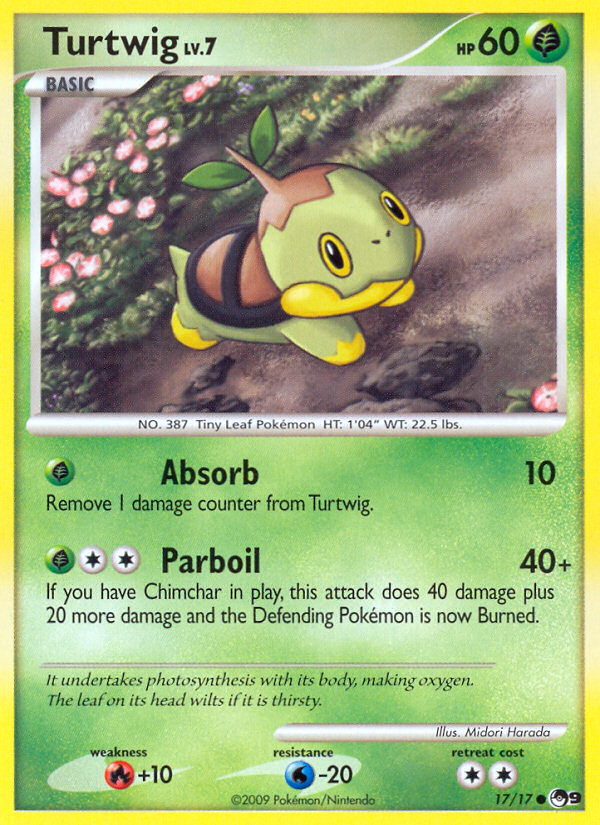 Turtwig (17/17) [POP Series 9] | Devastation Store