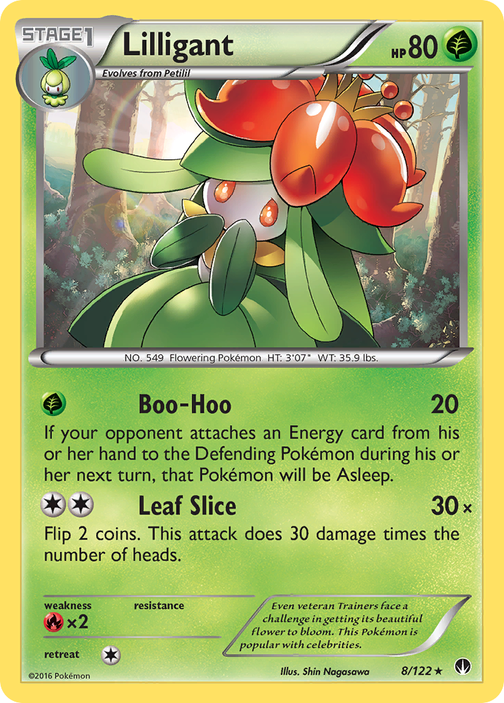Lilligant (8/122) [XY: BREAKpoint] | Devastation Store