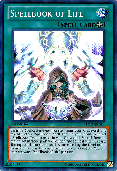 Spellbook of Life [REDU-EN059] Super Rare | Devastation Store