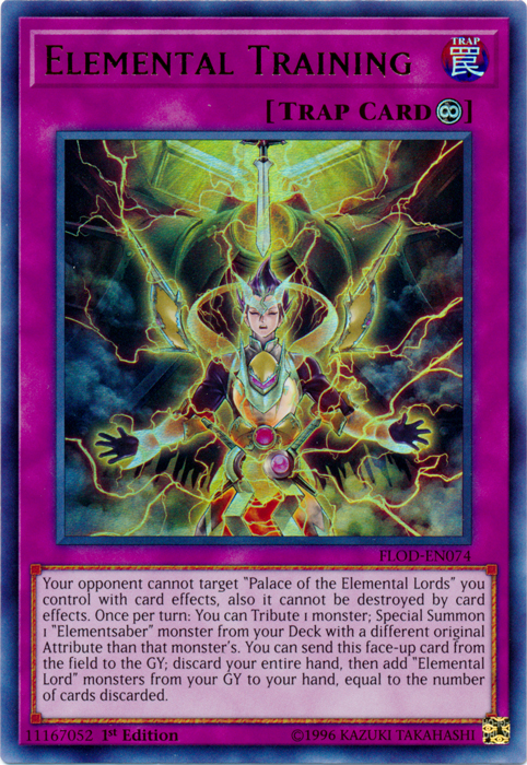 Elemental Training [FLOD-EN074] Ultra Rare | Devastation Store