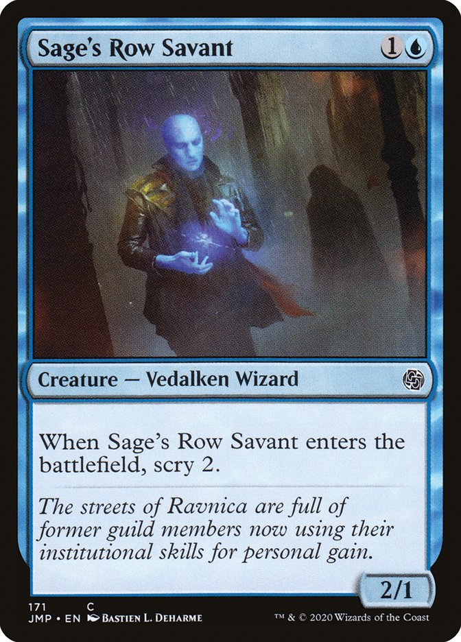 Sage's Row Savant [Jumpstart] | Devastation Store