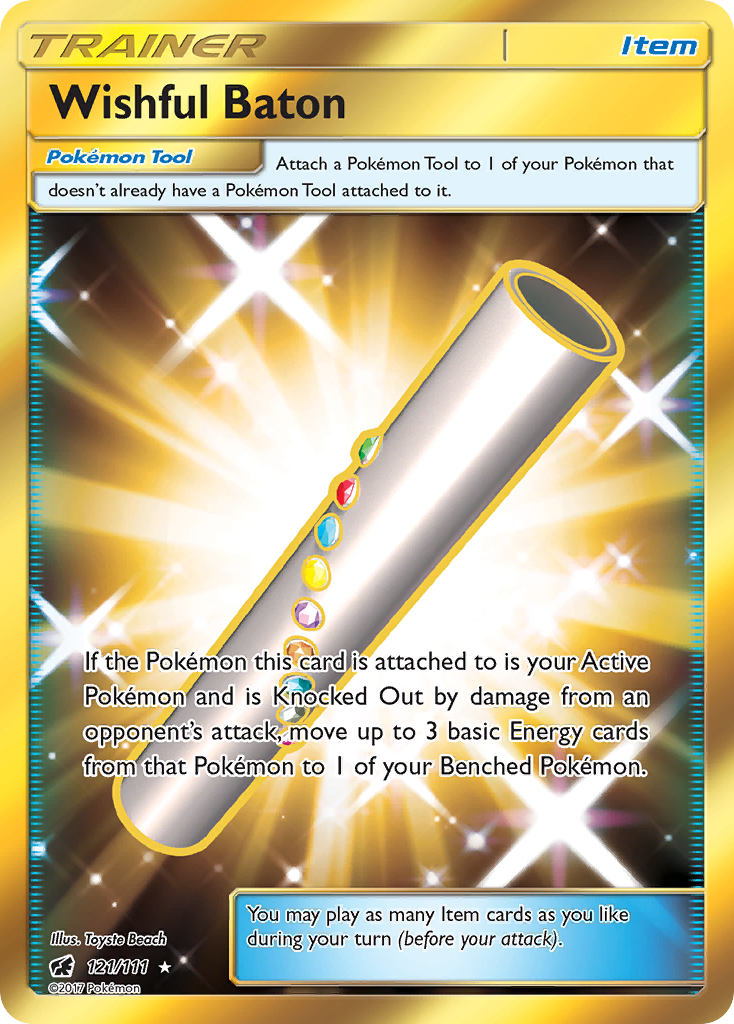Wishful Baton (121/111) [Sun & Moon: Crimson Invasion] | Devastation Store