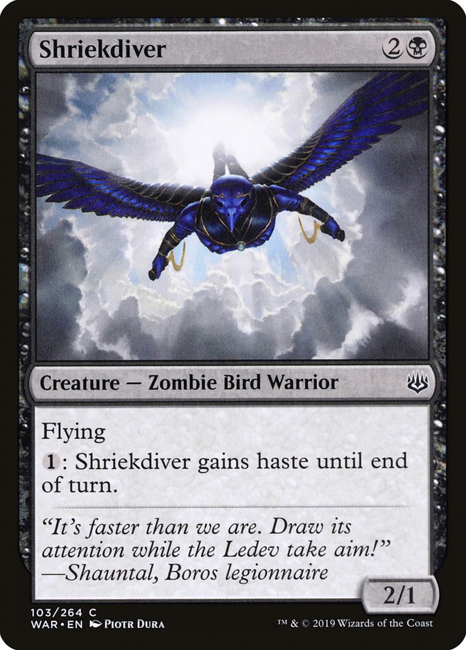 Shriekdiver [War of the Spark] | Devastation Store