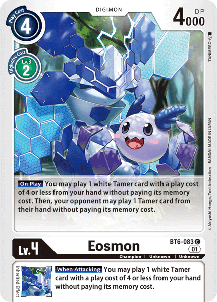 Eosmon [BT6-083] [Double Diamond] | Devastation Store