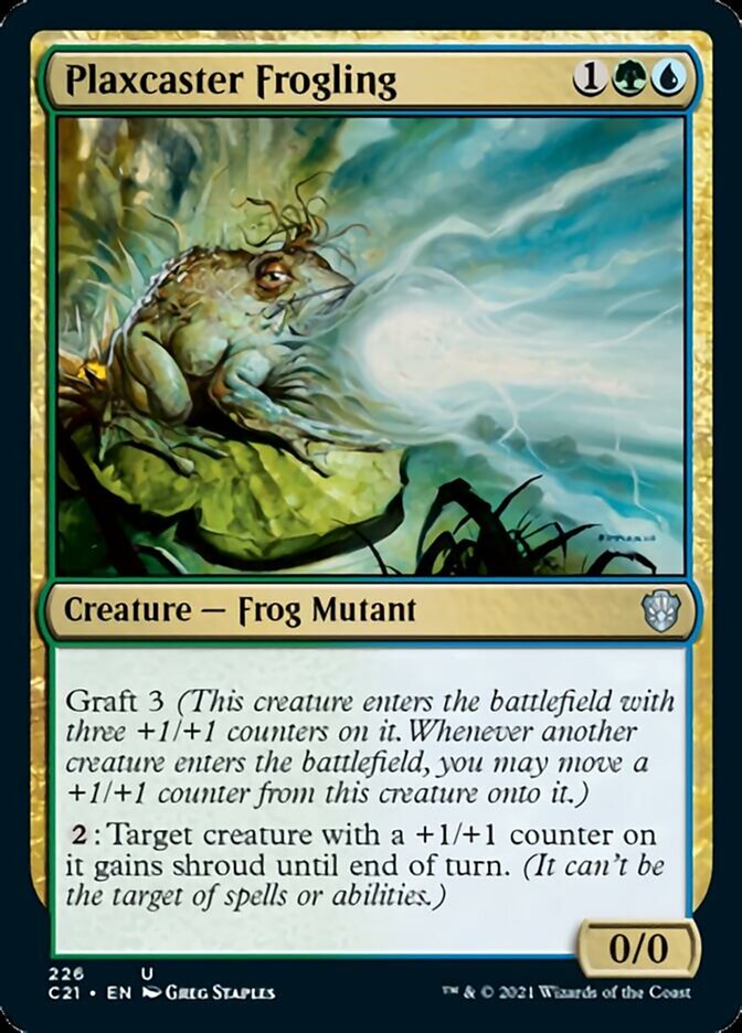 Plaxcaster Frogling [Commander 2021] | Devastation Store