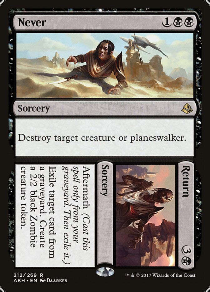Never // Return [Amonkhet] | Devastation Store