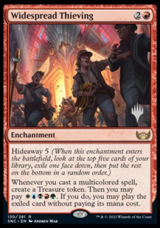 Widespread Thieving (Promo Pack) [Streets of New Capenna Promos] | Devastation Store