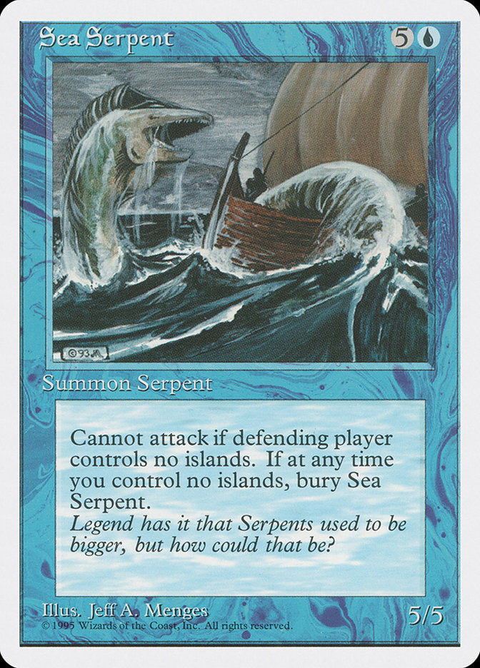 Sea Serpent [Fourth Edition] | Devastation Store
