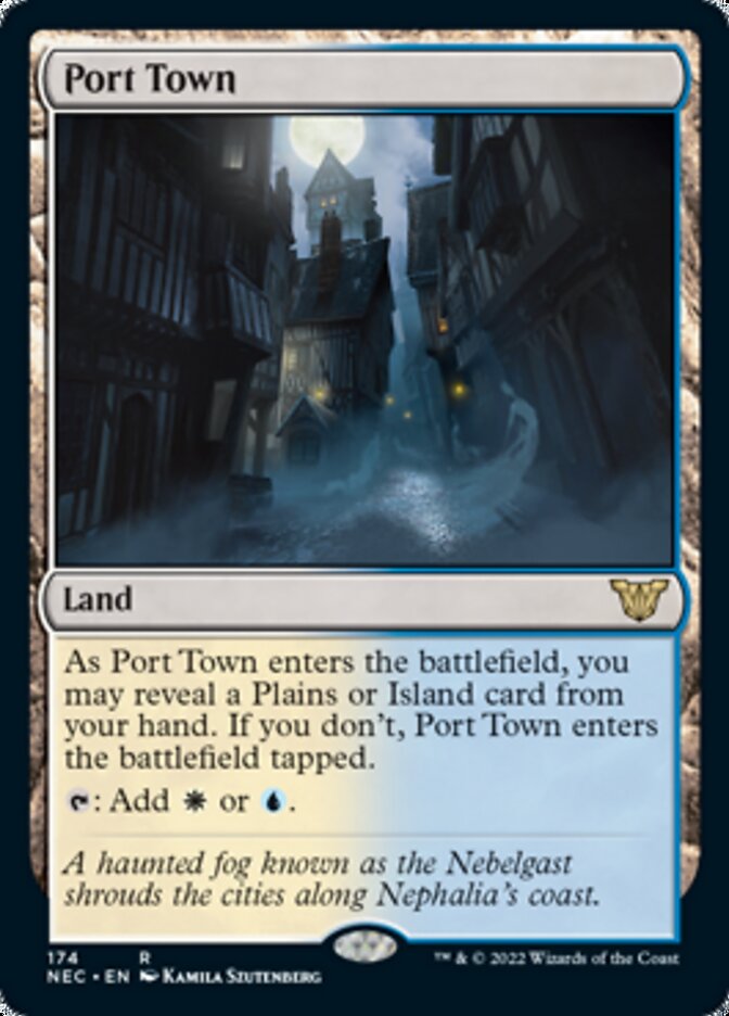 Port Town [Kamigawa: Neon Dynasty Commander] | Devastation Store