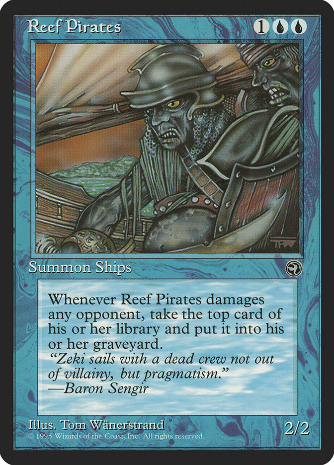 Reef Pirates (Baron Sengir Flavor Text) [Homelands] | Devastation Store