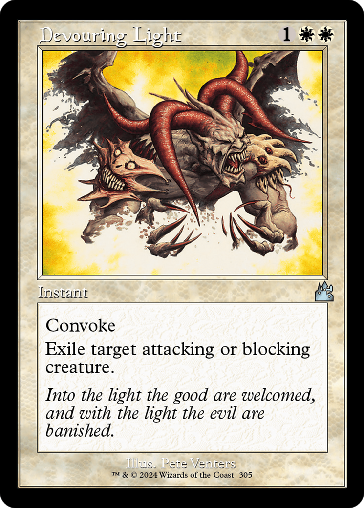 Devouring Light (Retro Frame) [Ravnica Remastered] | Devastation Store