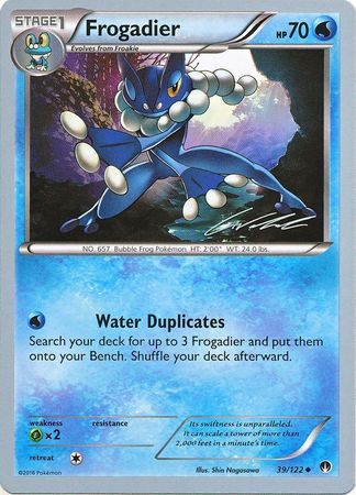 Frogadier (39/122) (Ninja Blitz - Cody Walinski) [World Championships 2016] | Devastation Store