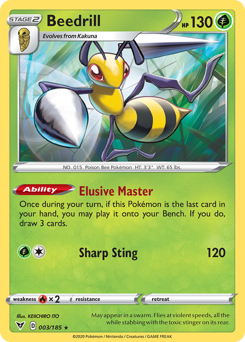 Beedrill (003/185) [Sword & Shield: Vivid Voltage] | Devastation Store