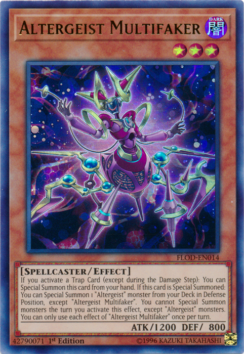 Altergeist Multifaker [FLOD-EN014] Ultra Rare | Devastation Store