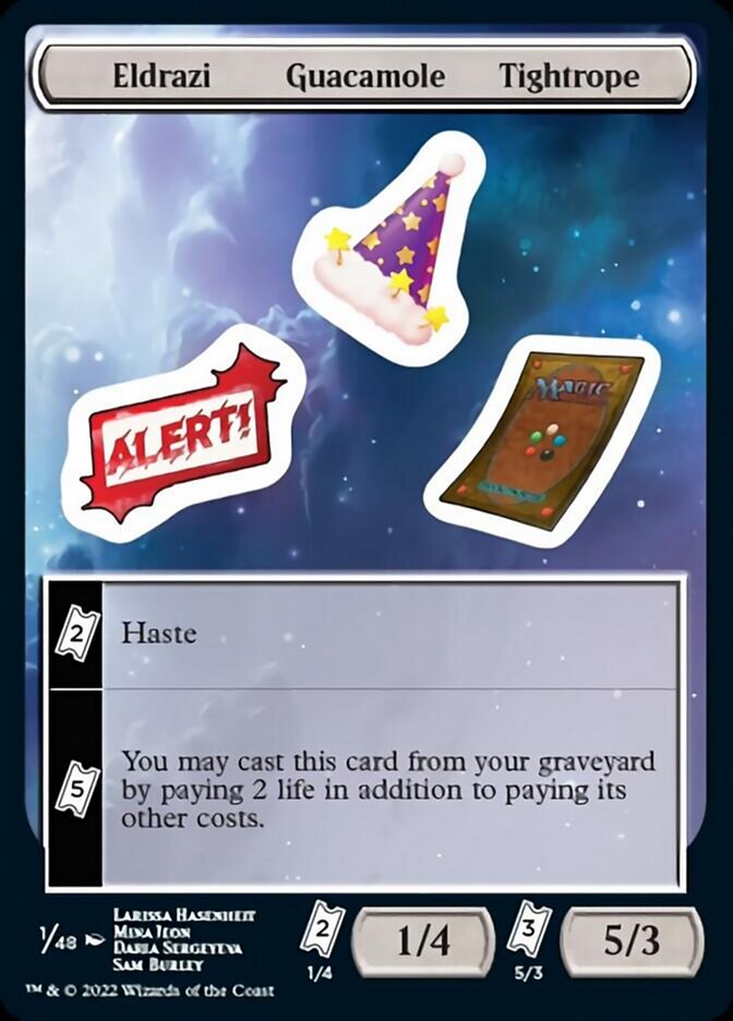 Eldrazi Guacamole Tightrope [Unfinity Stickers] | Devastation Store