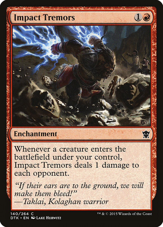 Impact Tremors [Dragons of Tarkir] - Devastation Store | Devastation Store