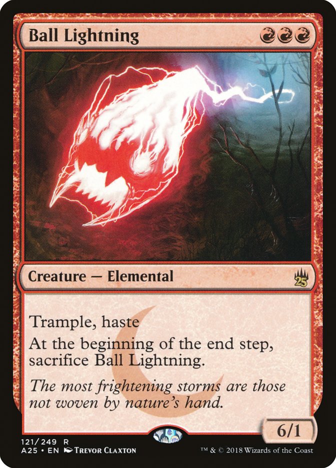 Ball Lightning [Masters 25] - Devastation Store | Devastation Store