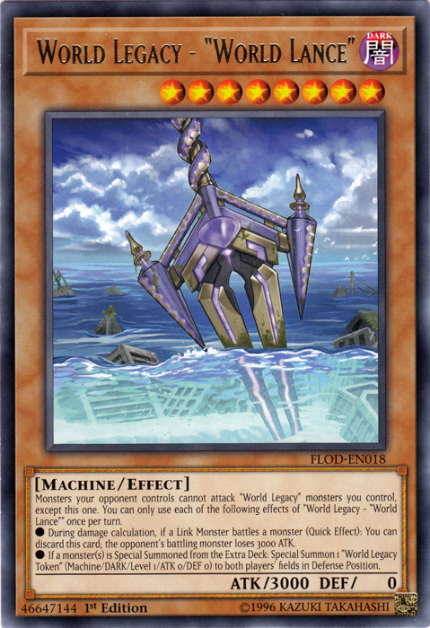 World Legacy - "World Lance" [FLOD-EN018] Rare | Devastation Store
