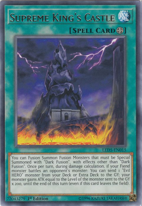 Supreme King's Castle [LED5-EN015] Rare | Devastation Store