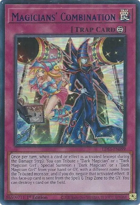 Magicians' Combination (Blue) [LDS3-EN099] Ultra Rare | Devastation Store