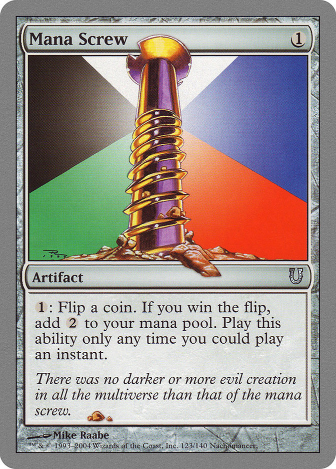 Mana Screw [Unhinged] | Devastation Store