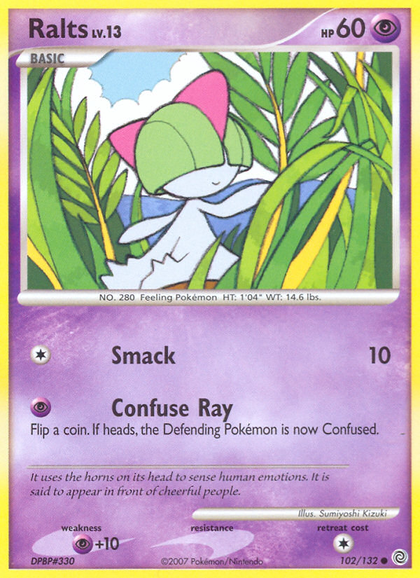 Ralts (102/132) [Diamond & Pearl: Secret Wonders] | Devastation Store