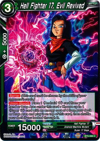 Hell Fighter 17, Evil Revived (BT5-066) [Miraculous Revival] | Devastation Store