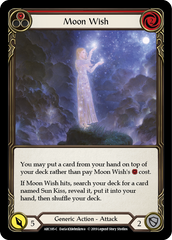 Moon Wish (Red) [ARC185-C] 1st Edition Rainbow Foil - Devastation Store | Devastation Store